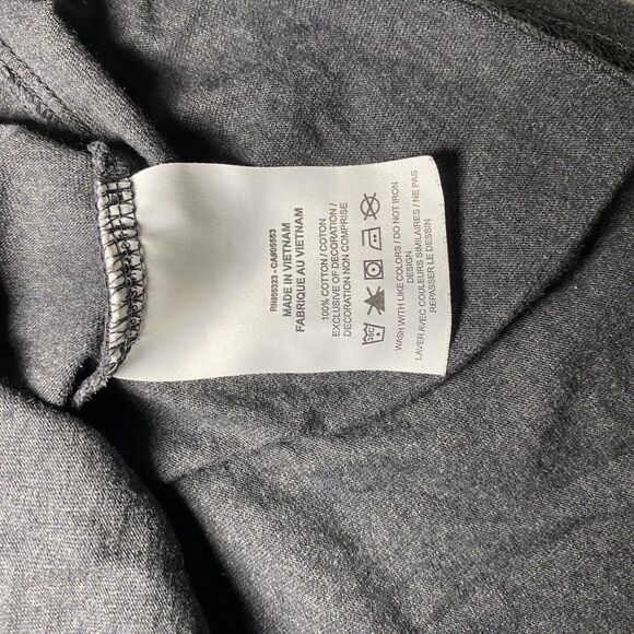 Men’s Nike NBA Golden State Warriors 100% Cotton T-Shirt Embroidered Gray - Picture 7 of 7